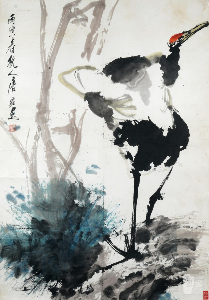    唐雲 花鳥 - 图1
